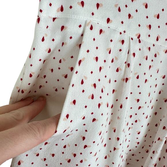 LC Lauren Conrad Disney Collection Pink Polka Dot Shorts XS - Picture 4 of 7